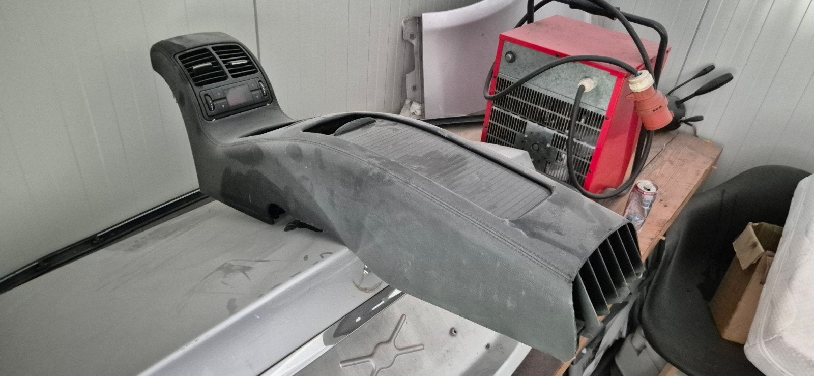 Middenconsole achter Mercedes W219 CLS - Gebruikt, Ophalen, Gebruikt, Mercedes-Benz