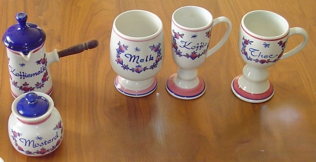 5 stuks vintage Zenith Gouda, Ophalen of Verzenden