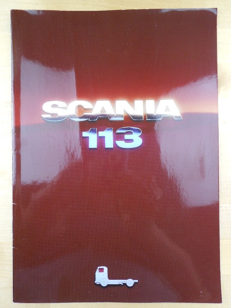 Scania 113 Brochure 1992 – R113 Streamline P113, Verzenden, Zo goed als nieuw, Overige merken, Scania