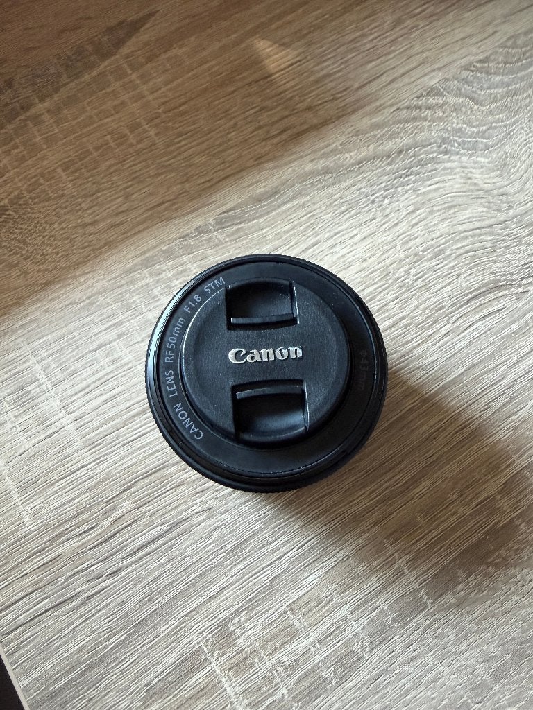 Canon RF 50mm f/1.8 STM objectief, Audio, Tv en Foto, Fotografie | Lenzen en Objectieven, Zo goed als nieuw, Standaardlens, Canon