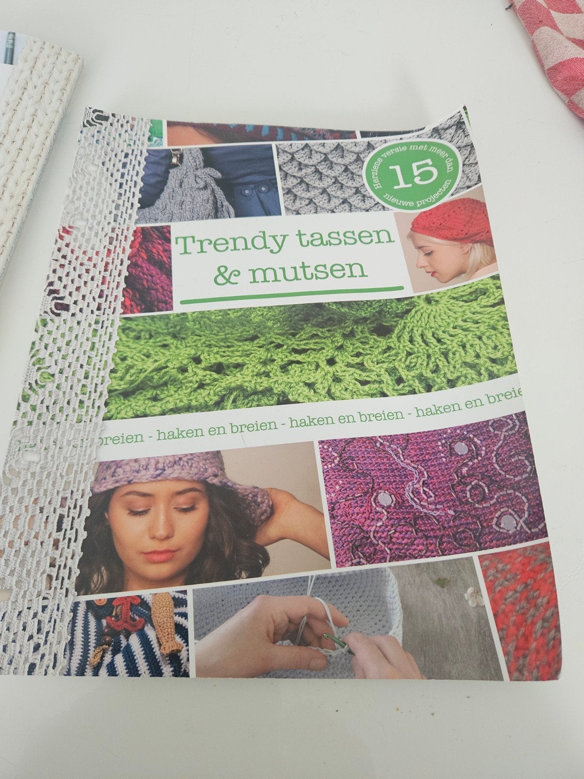 Trendy tassen & mutsen - Haak- en breiboek, Ophalen of Verzenden