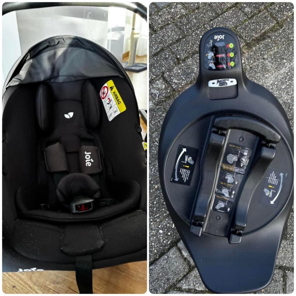 Joie I snug 2 maxi cosi + 360 draaiplateau auto Joie, Ophalen, Gebruikt, Isofix, 0 t/m 13 kg