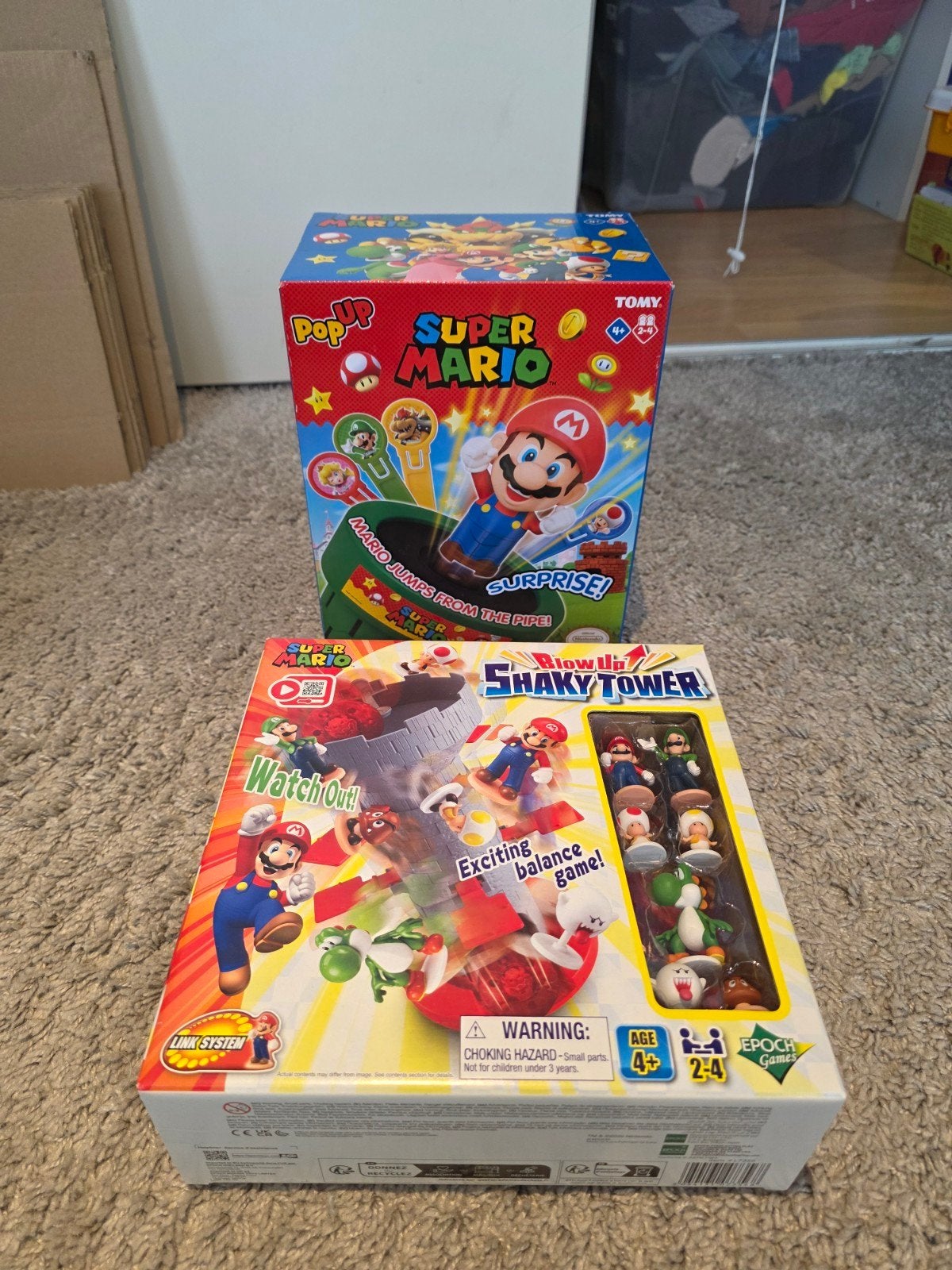 Supermario spellen, Ophalen, Zo goed als nieuw