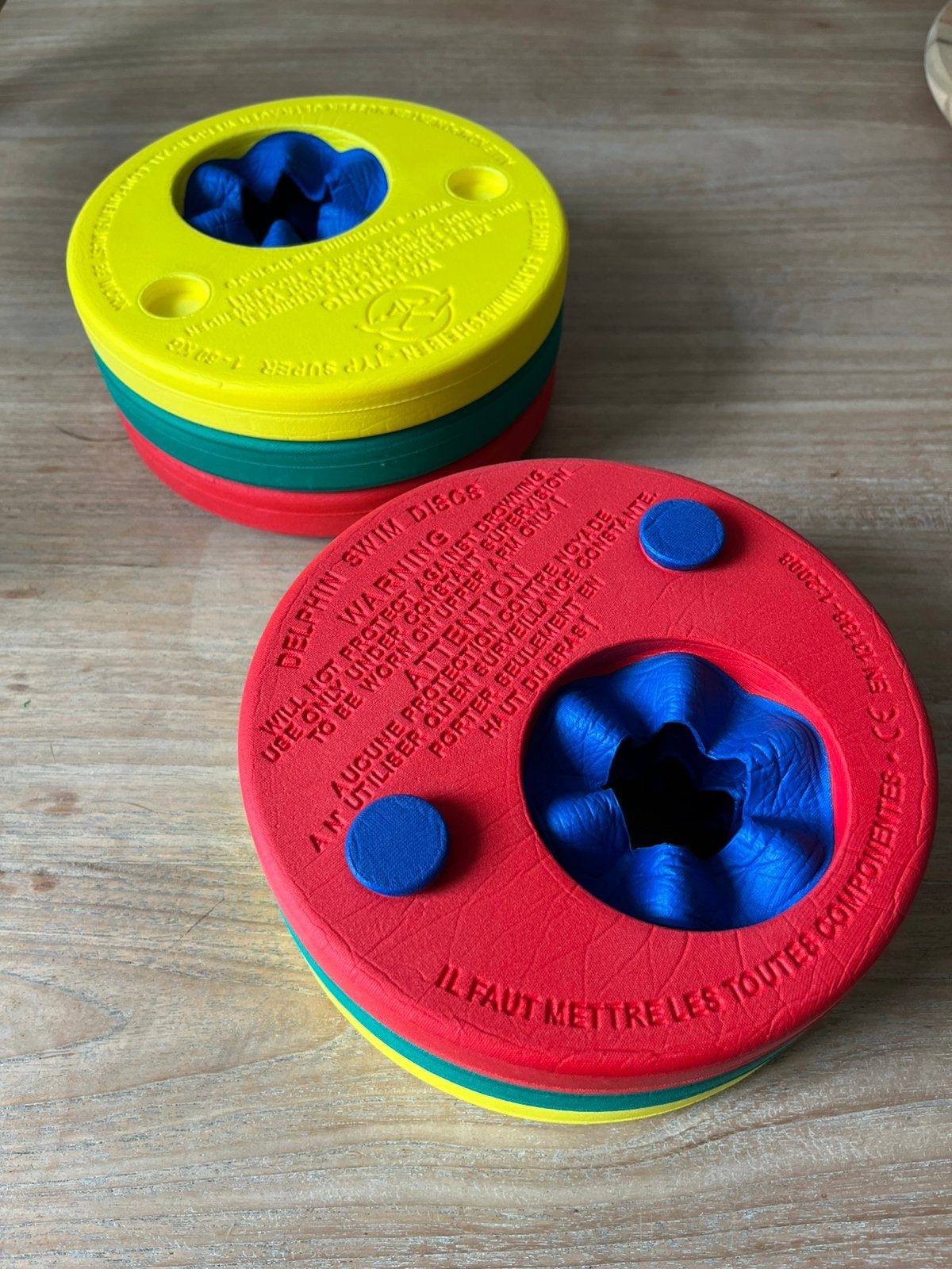 Delphin zwemschijven / swim discs - 6 stuks, Ophalen of Verzenden, Zo goed als nieuw