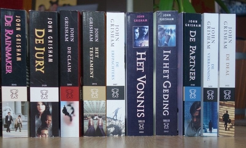 John Grisham: gebonden boeken, Zwarte Beertjes, Paperbacks, Boeken, Ophalen of Verzenden, Gelezen, John Grisham, Amerika