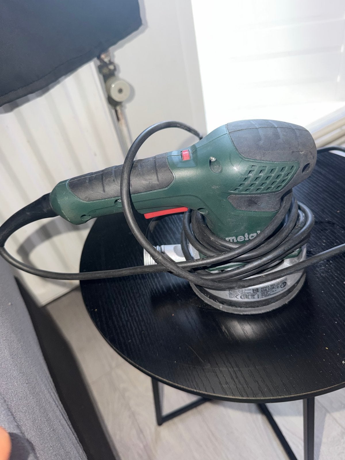 Metabo Excentrische Schuurmachine - Gebruikt, Doe-het-zelf en Verbouw, Ophalen, Gebruikt, Minder dan 600 watt, Excentrische schuurmachine