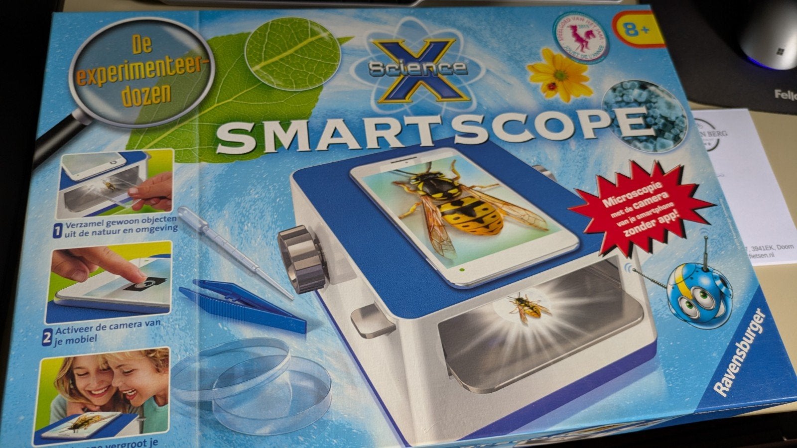 Science X Smartscope: Ontdek de wereld met je smartphone, Ophalen, Overige thema's, Meerkleurig, Zo goed als nieuw