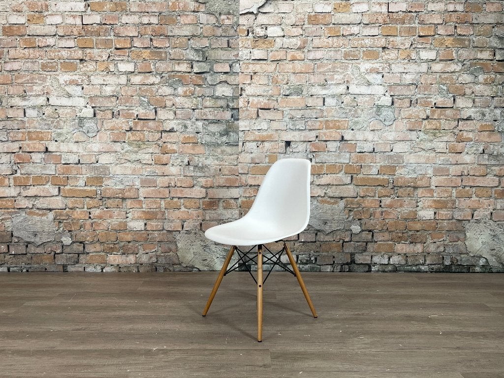 Vitra DSW wit/hout bij TheReSales, Huis en Inrichting, Stoelen, Ophalen, Wit, Design, Hout