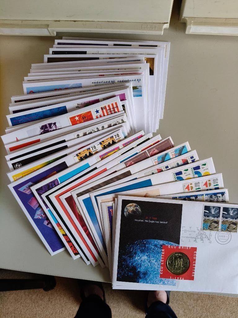 Postzegels Ecobrieven, Postzegels en Munten, Munten | Nederland, Ophalen of Verzenden, Koningin Beatrix, Overige waardes, Setje