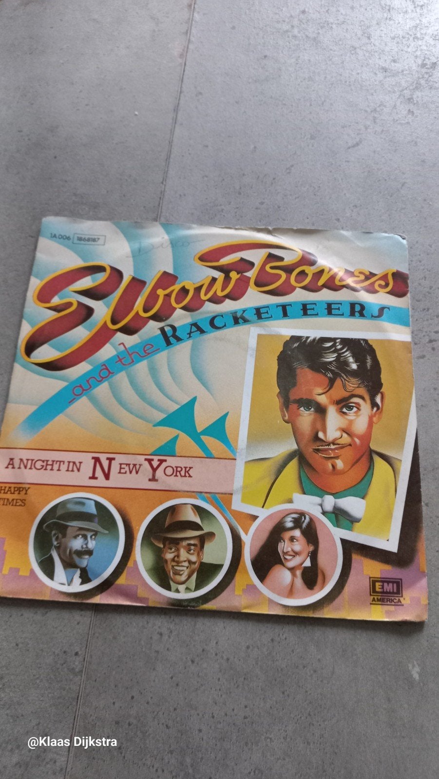 Elbow Bones and the Racketeers - A Night in New York, Gebruikt, 7 inch, 1980 - 1989, Ophalen of Verzenden