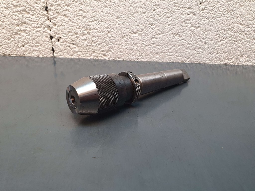 Albrecht 0-8mm boorkop MK3 / MC3 / MT3 zeer netjes, Doe-het-zelf en Verbouw, Ophalen of Verzenden, Zo goed als nieuw, Metaaldraaibank