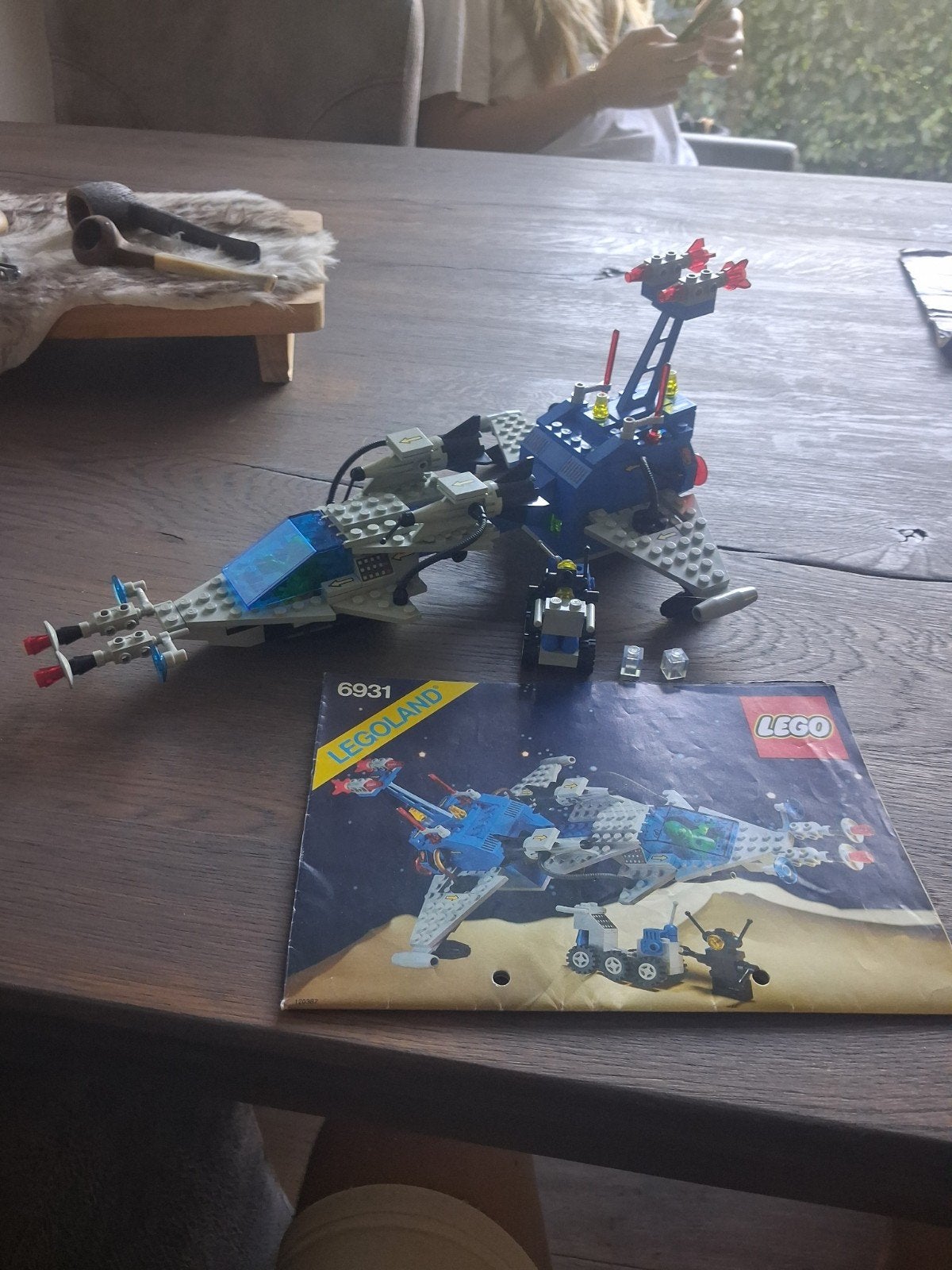 Lego Classic Space 6931 met boekje, Gebruikt, Lego, Compleet, Ophalen of Verzenden