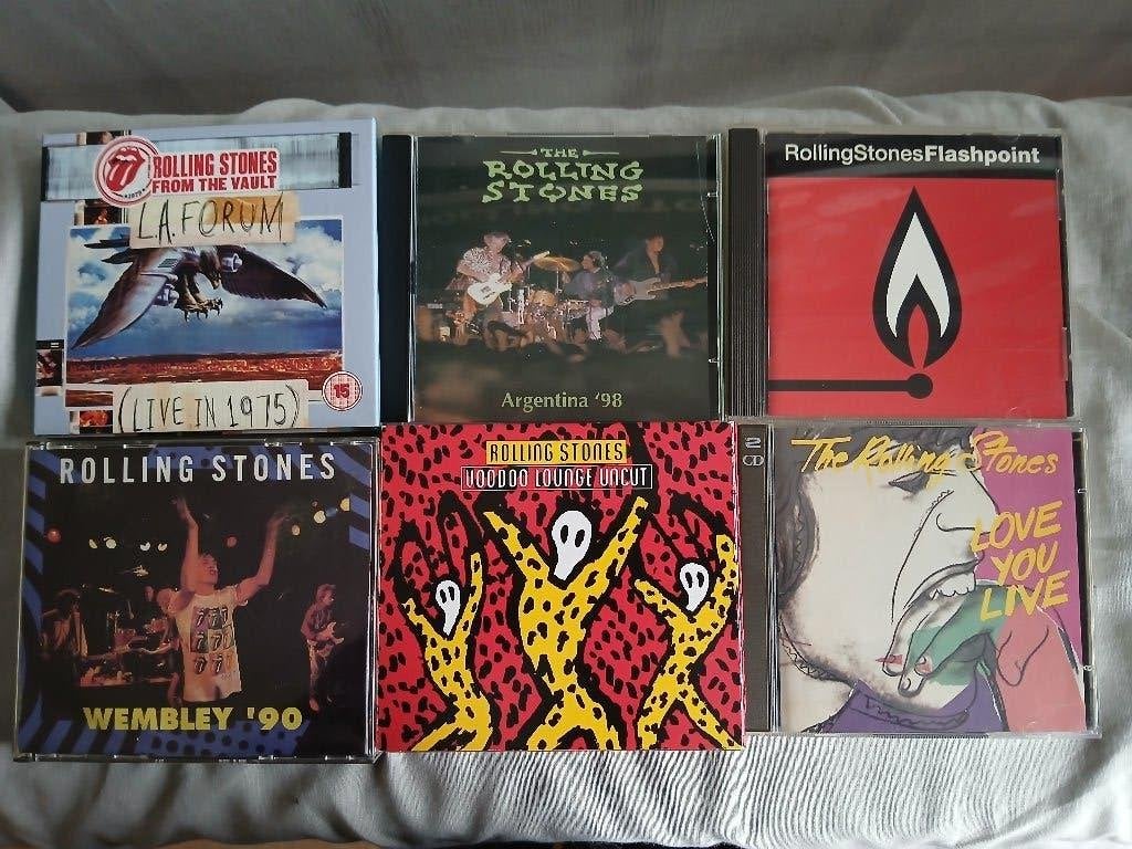 Rolling Stones 6 Live CD's, Cd's en Dvd's, Ophalen of Verzenden, Gebruikt, Rock