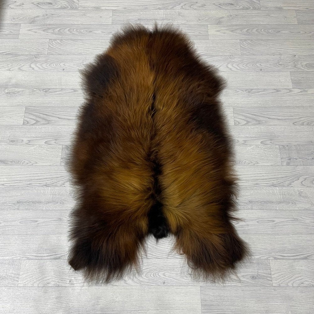 Schapenvacht IJslands bruin 115x65cm #1206 | Lederstore, Huis en Inrichting, Landelijk, modern, Scandinavisch, industrieel, 100 tot 150 cm