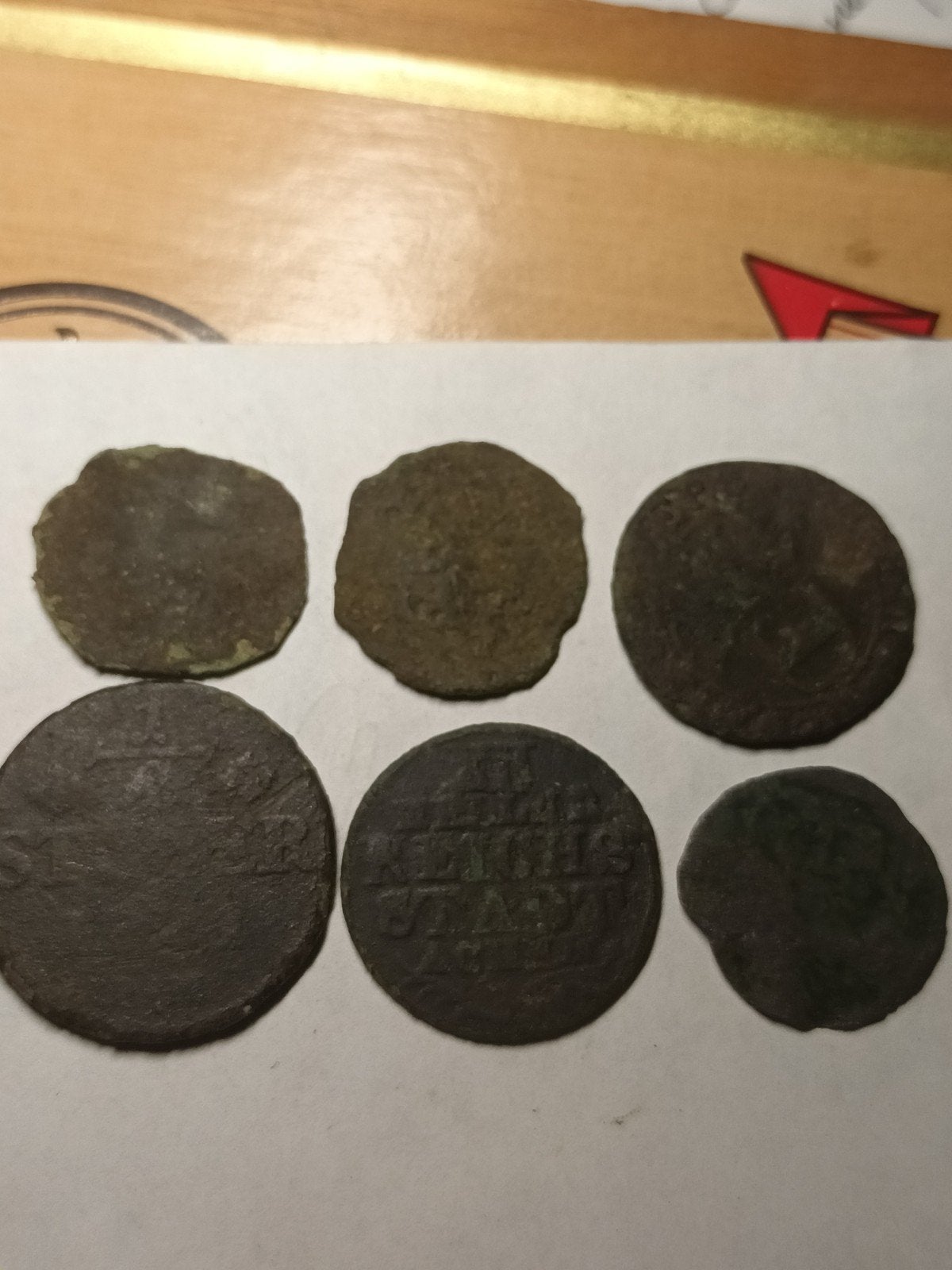 Lot 6 stuks (2), Verzenden, Vóór koninkrijk, Overige waardes