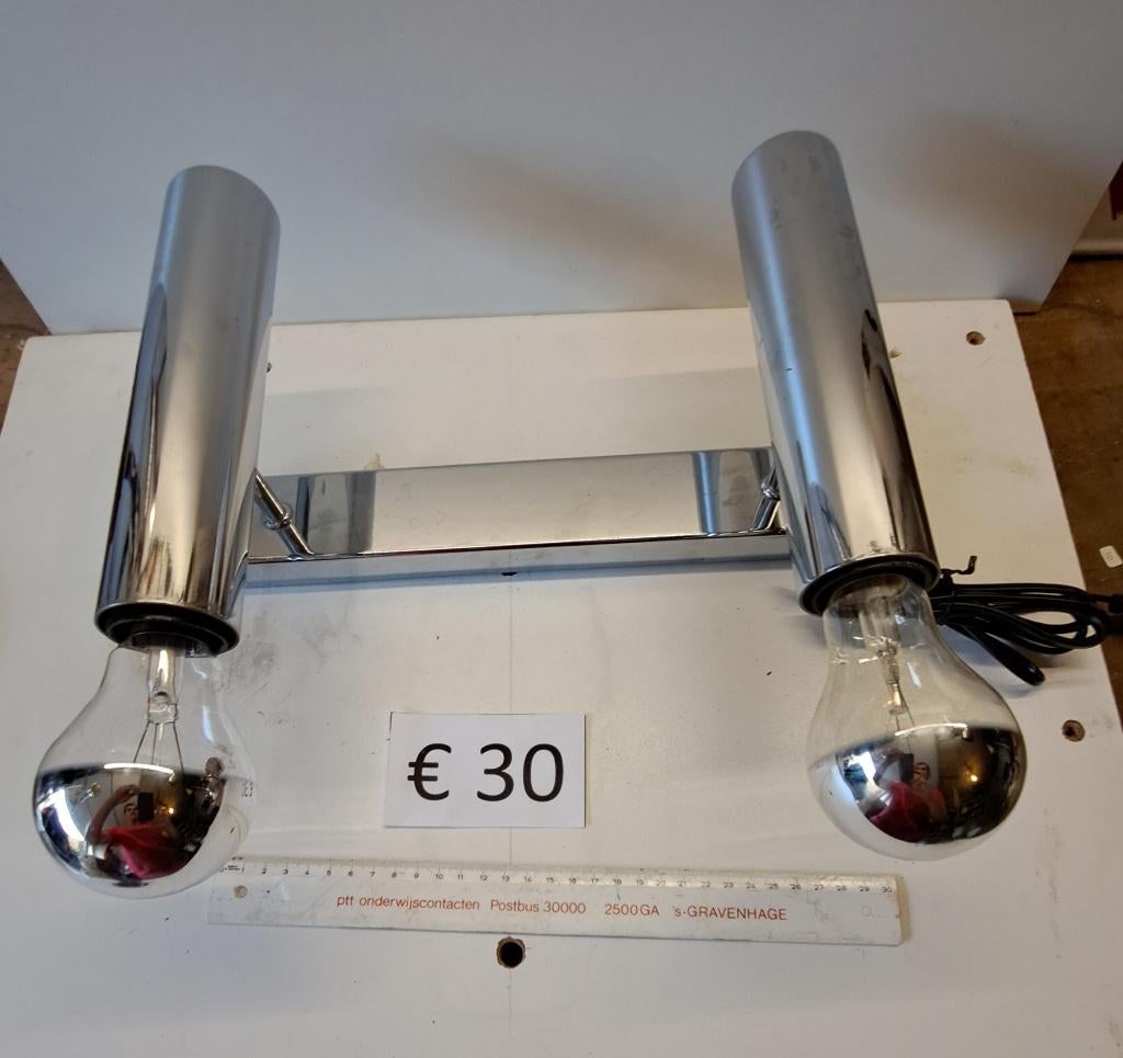 1. div oude antieke lampen kooi lamp design bajonet fitting, Ophalen of Verzenden