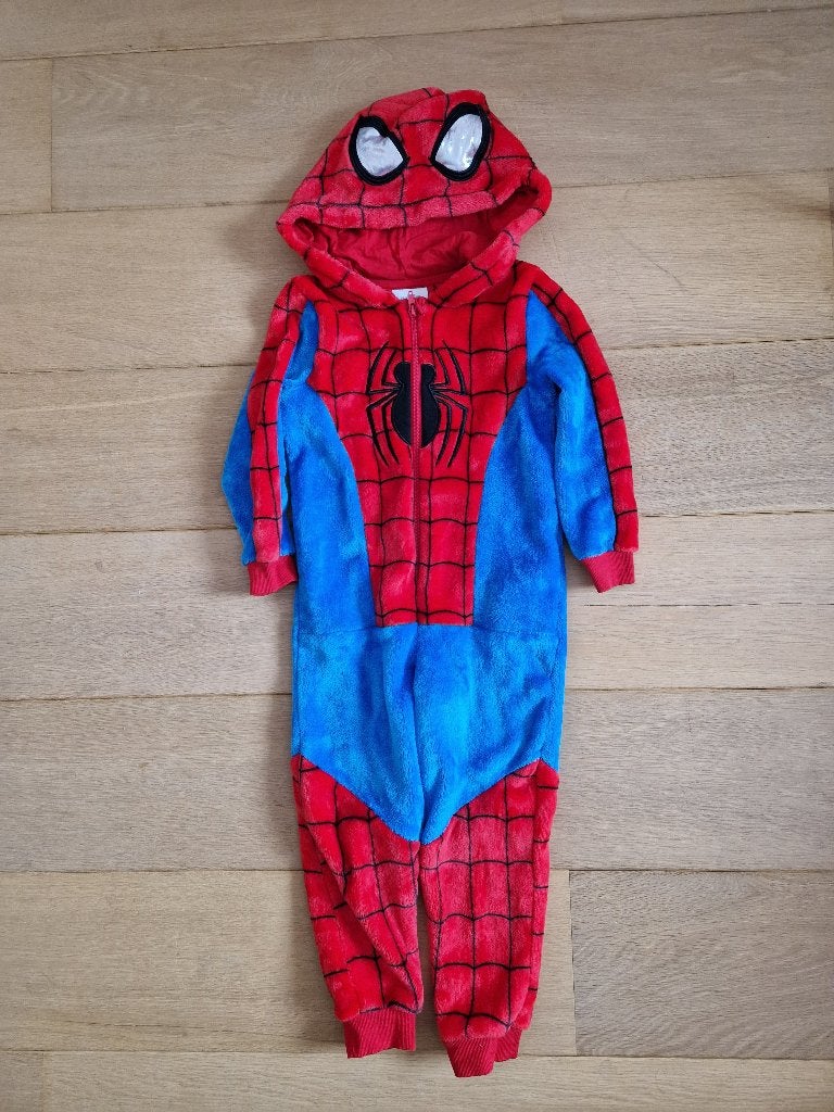 Spiderman onesie maat 110, Ophalen of Verzenden, Gebruikt, Jongen, Overige typen