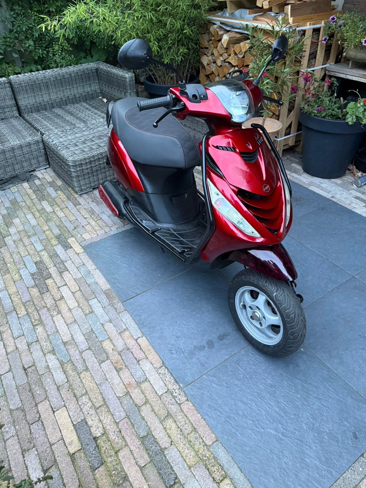 Zip op brom-125cc skr blok, Ophalen, Tweetakt, Maximaal 45 km/u, Zip