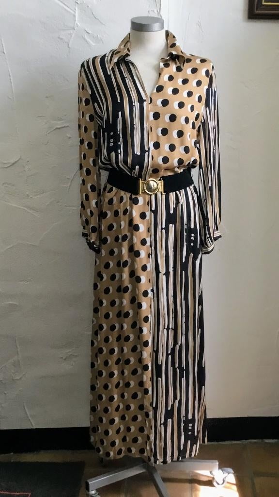 Mooie lange jurk Caroline Biss 36, Kleding | Dames, Overige kleuren, Ophalen of Verzenden, Zo goed als nieuw, Maat 36 (S)