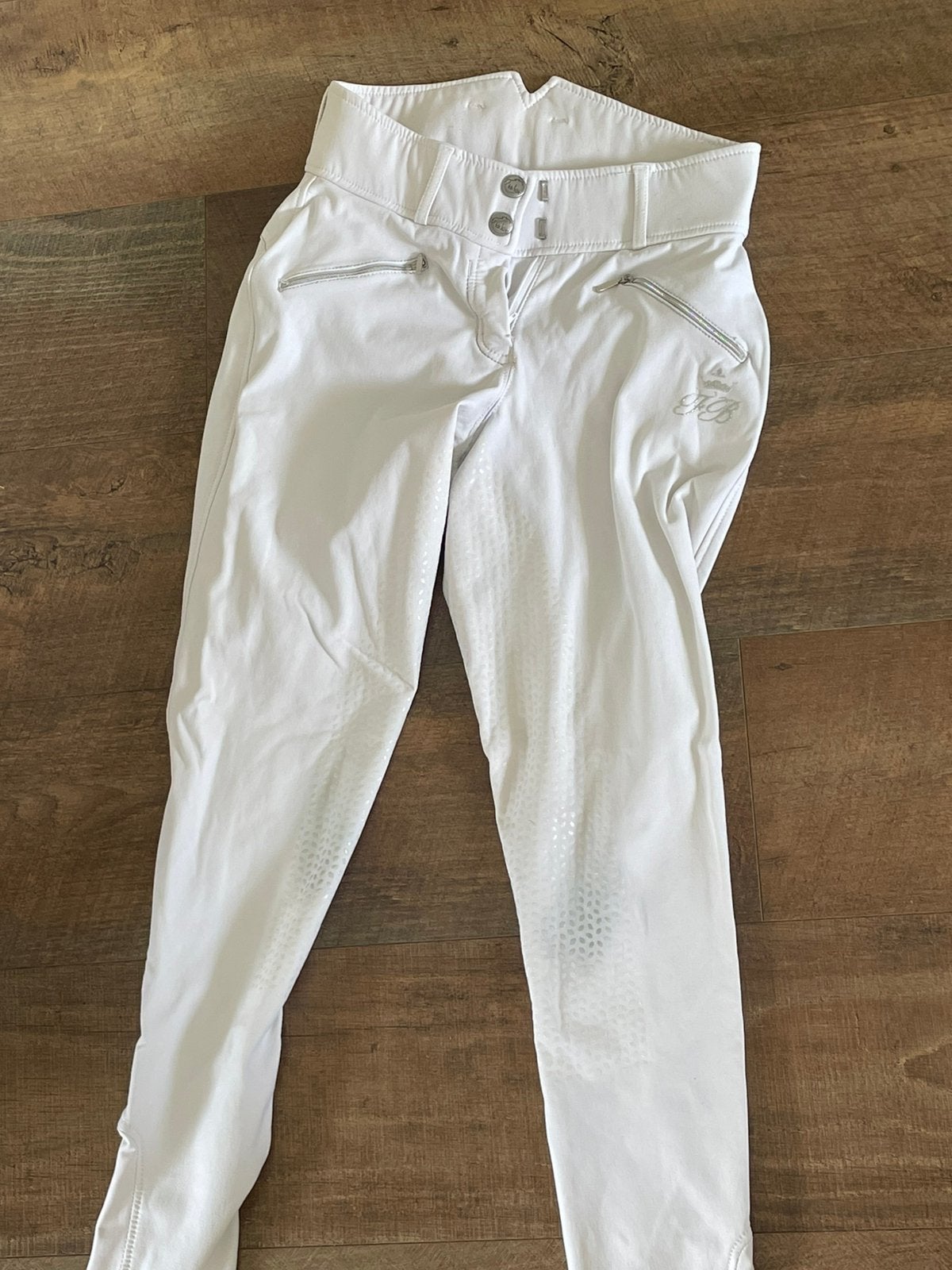 Witte felix bühler rijbroek, Gebruikt, Dressuur, Overige merken, Wit