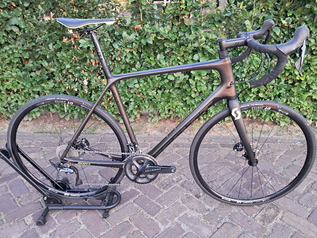 Scott Addict 10 disc Ultegra XL58cm, hele mooie fiets!, Fietsen en Brommers, Fietsen | Racefietsen, Overige merken, 28 inch, Carbon