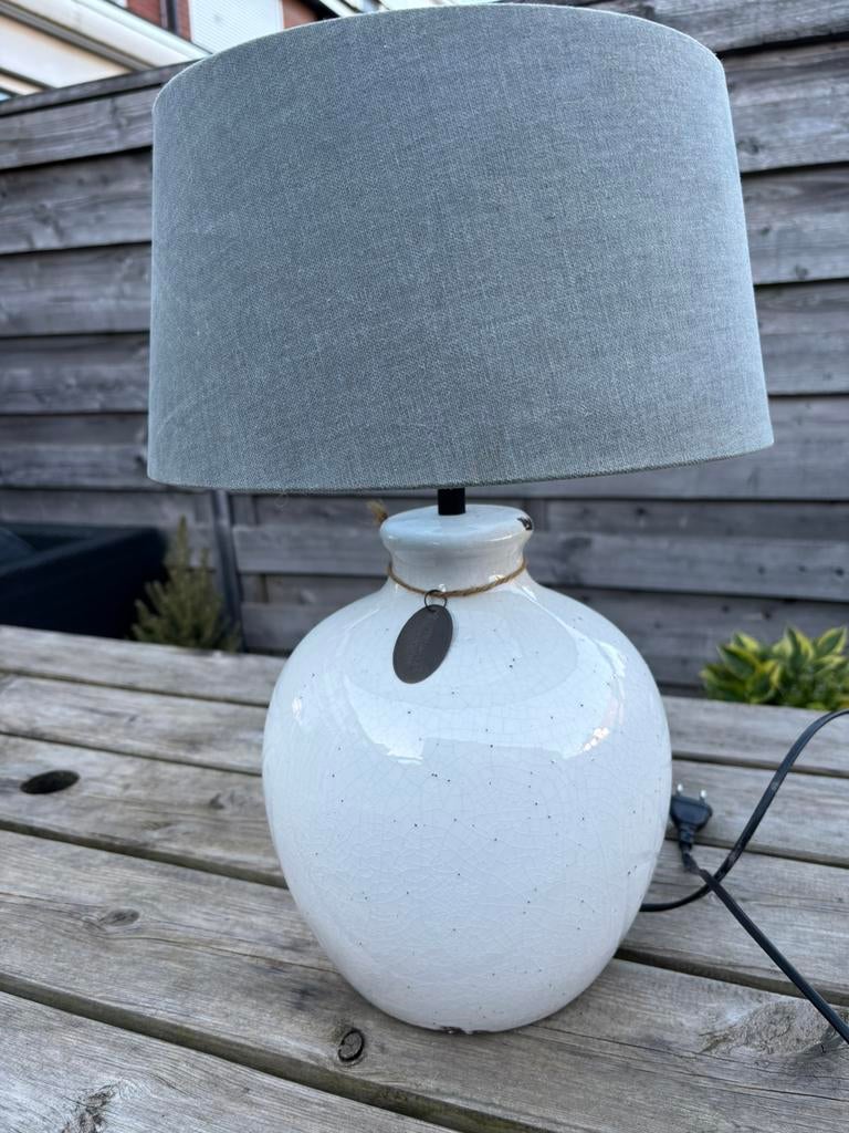 Riverdale lamp tafellamp ceramiek, Ophalen, Gebruikt, Minder dan 50 cm