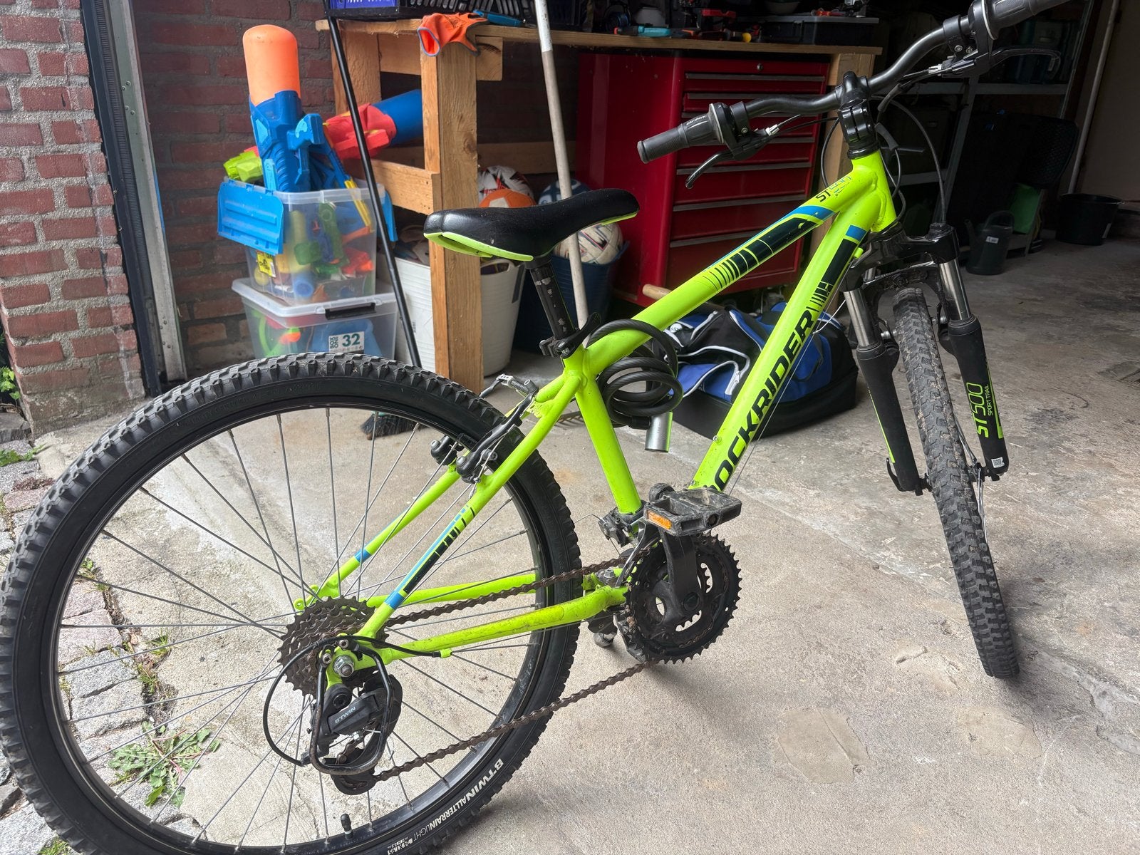 Rockrider ST 500 Mountainbike - 24 inch, Overige merken, Gebruikt, Hardtail, Ophalen of Verzenden