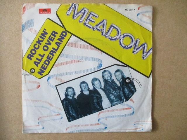 s0410 meadow - rockin all over nederland, Cd's en Dvd's, Vinyl Singles, Ophalen, Gebruikt, Overige genres, 7 inch