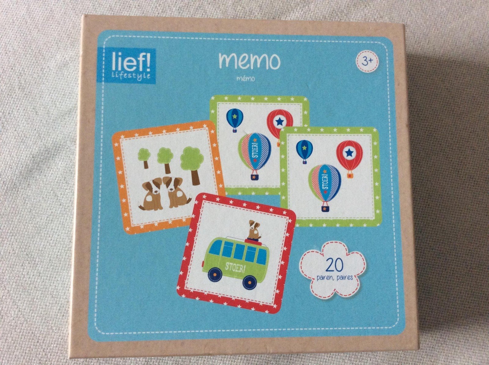 Lief! Memo Spel €2,50, Ophalen of Verzenden, Gebruikt, Ontdekken