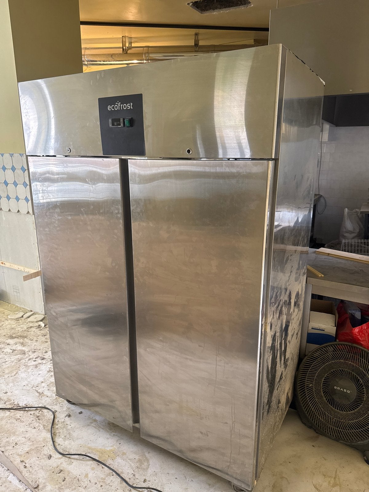 Ecofrost vriezer - Horeca - Dubbeldeurs, Witgoed en Apparatuur, Ophalen, 200 liter of meer, 60 cm of meer, Met aparte vriezer