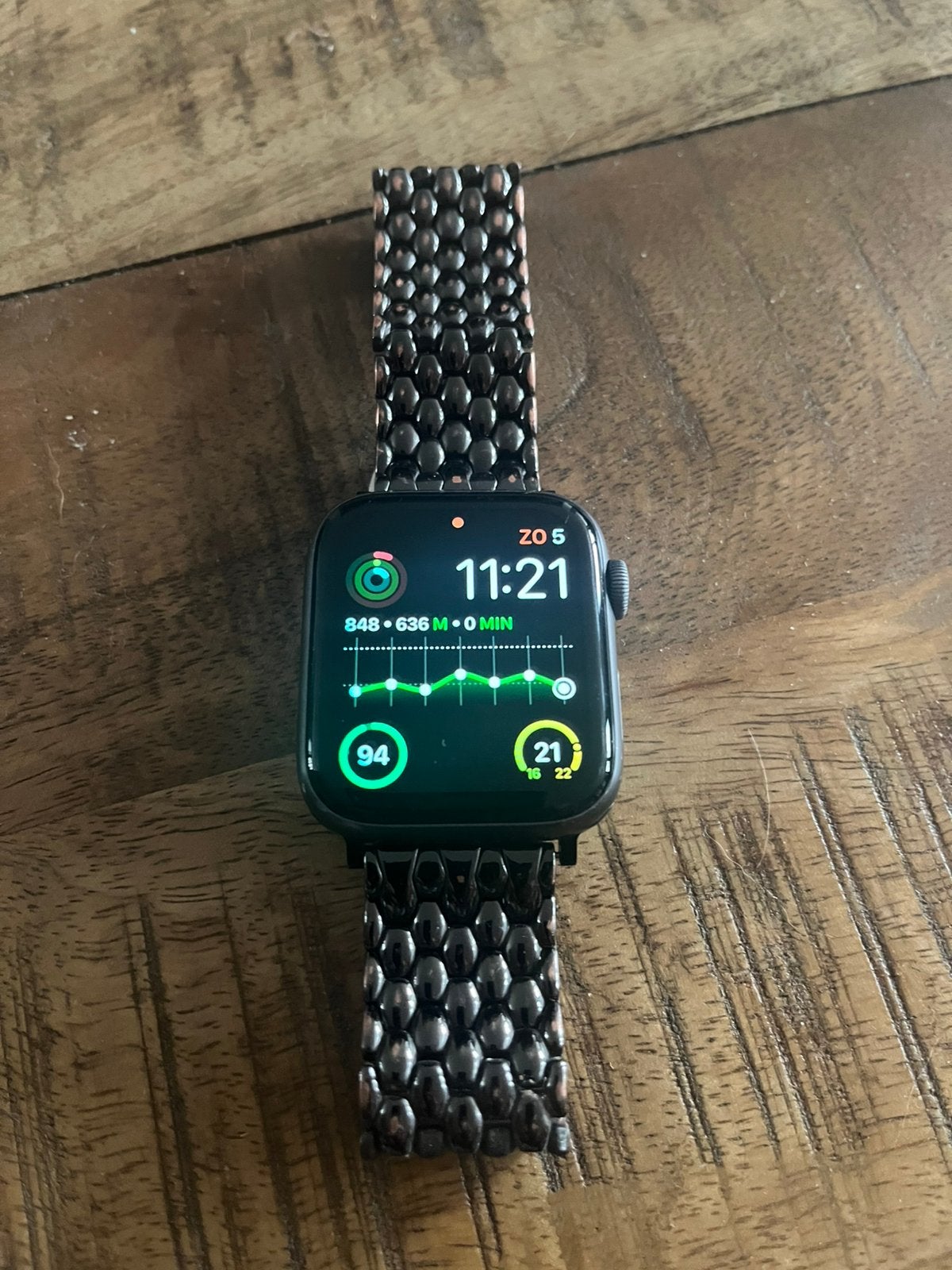 Apple smart watch 4 44mm applewatch, Ophalen, Hartslag, Zwart, IOS