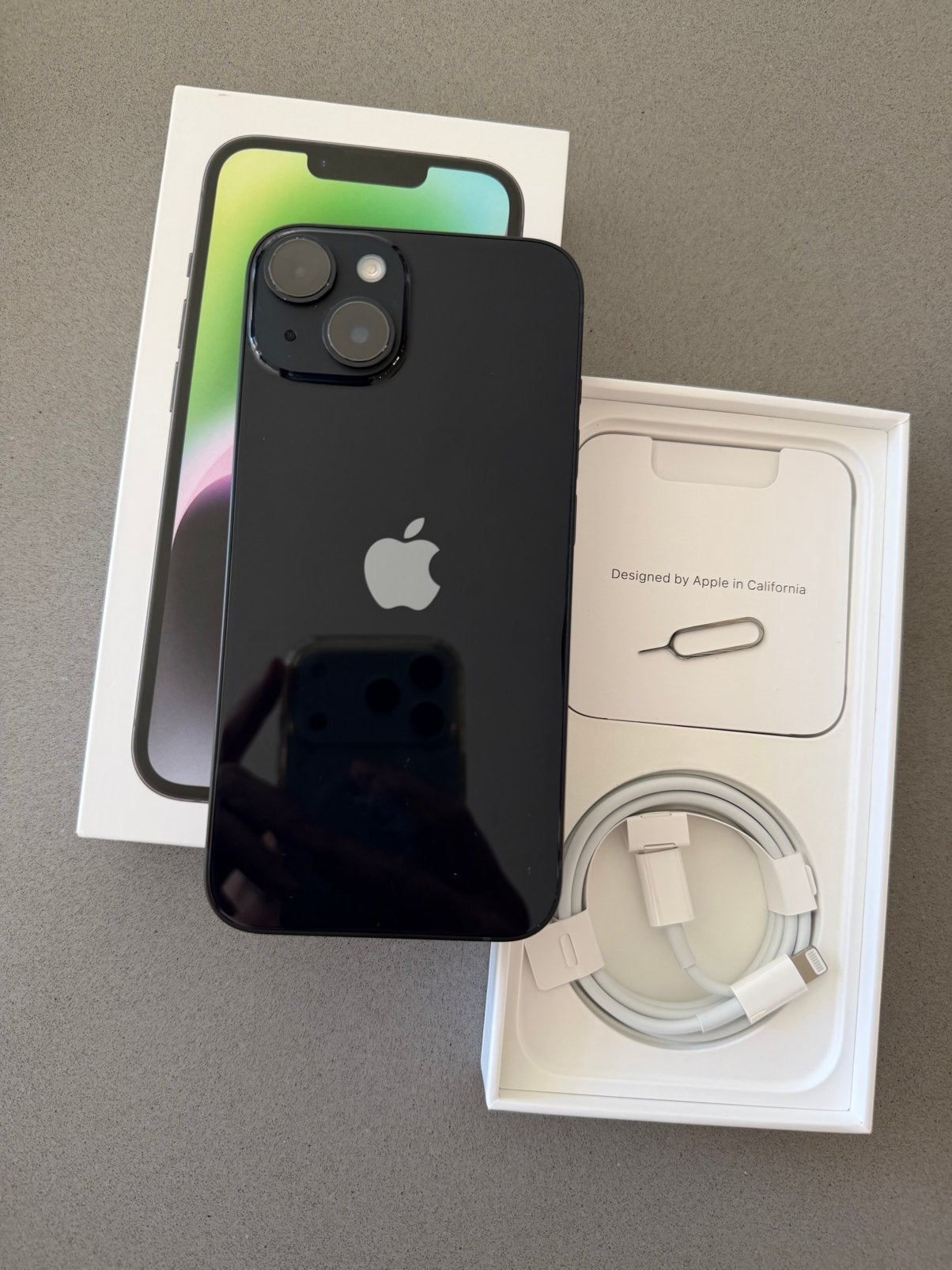 iPhone 14 zwart – batterijcap. 89% incl. originele laadkabel