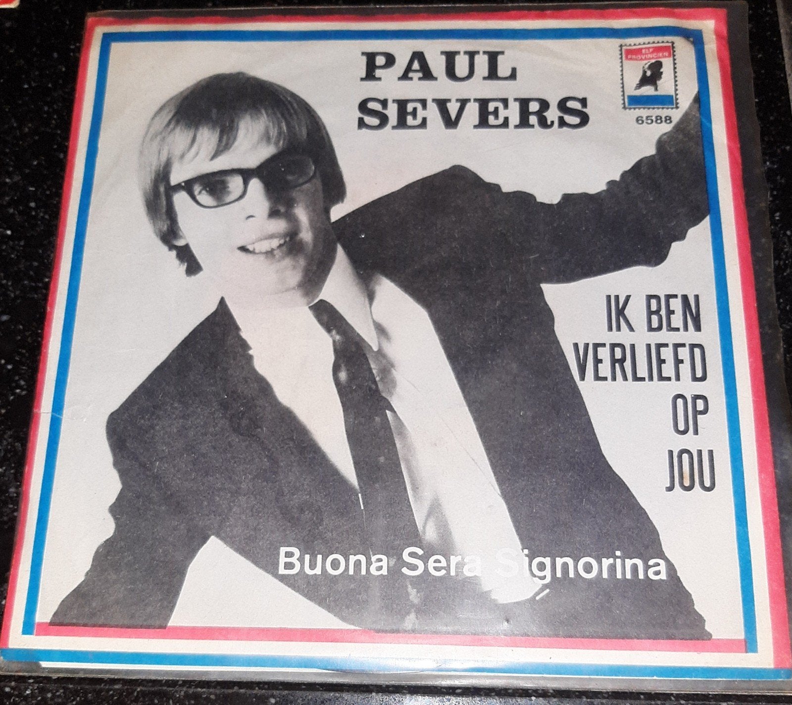 Paul Severs ik ben verliefd op jou, Ophalen of Verzenden, Zo goed als nieuw, 7 inch, Nederlandstalig