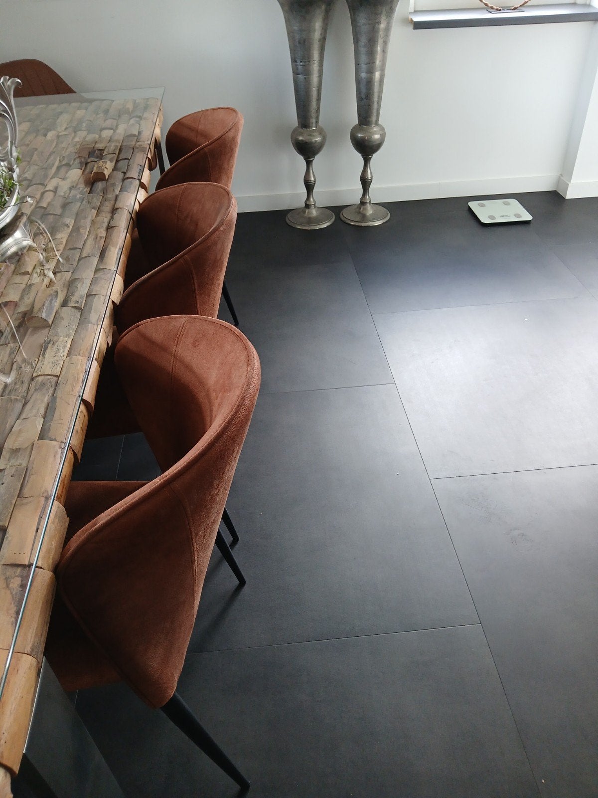 eetkamerstoelen, Huis en Inrichting, Stoffering | Vloerbedekking, Ophalen of Verzenden, Gebruikt, 75 m² of meer, Laminaat