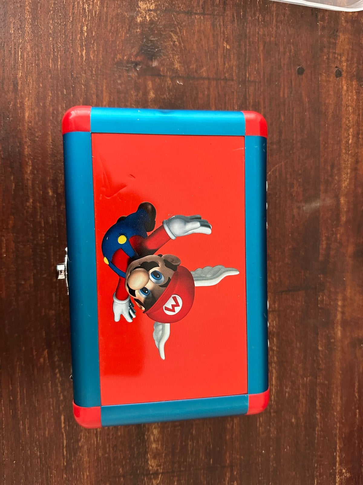 Nintendo DS doosje met Mario en 5 stylus pennen, Ophalen of Verzenden, Gebruikt, Overige modellen, Overige typen