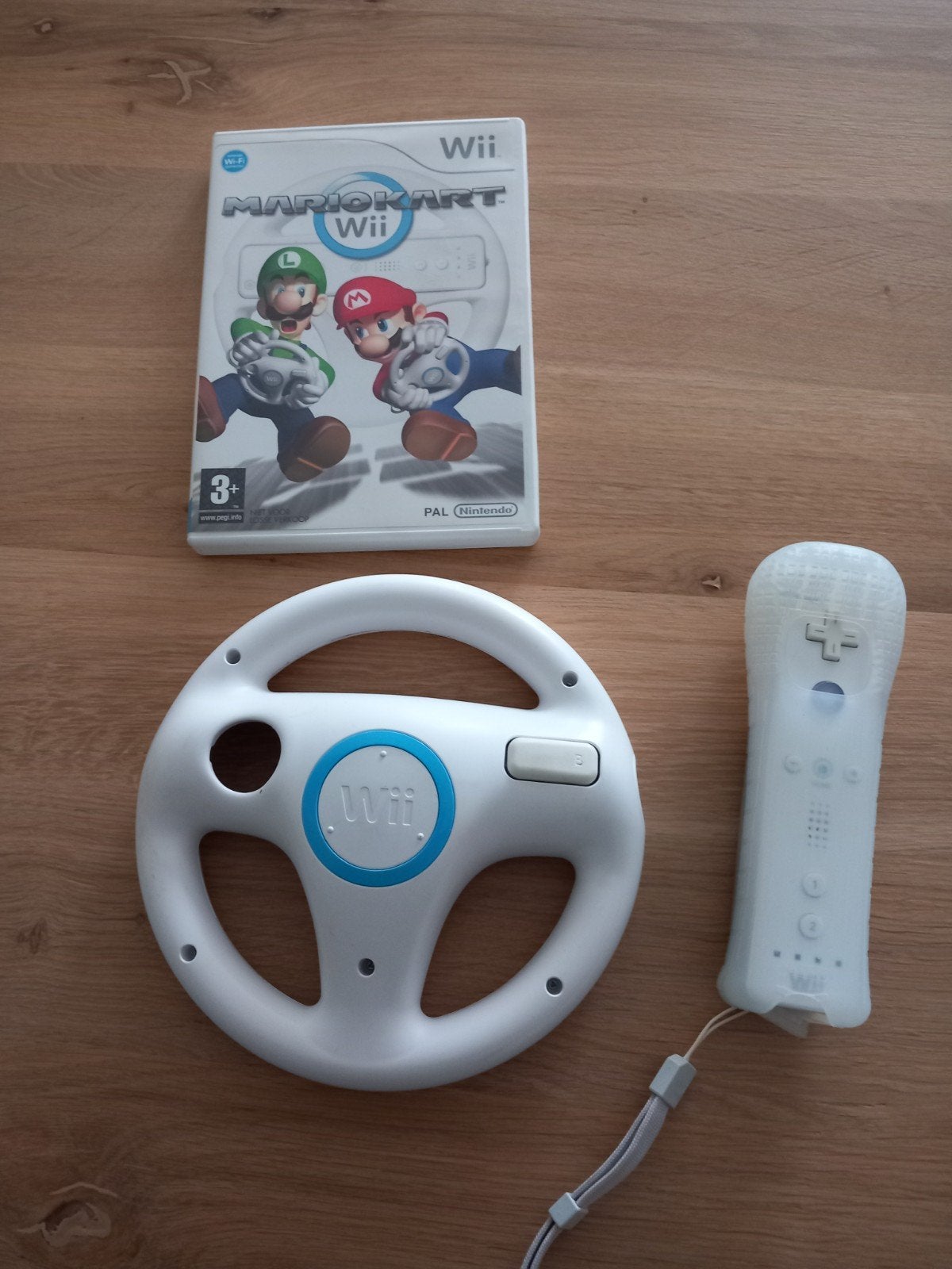 Mario kart, Spelcomputers en Games, Ophalen, Zo goed als nieuw, Met 1 controller, Met stuurtje
