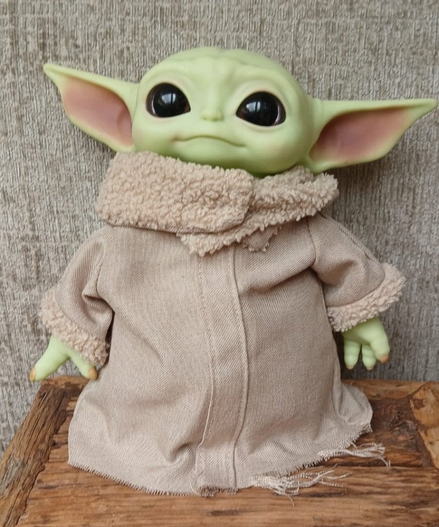 Star Wars The Child Pluche  Baby Yoda, Ophalen of Verzenden, Zo goed als nieuw, Actiefiguurtje