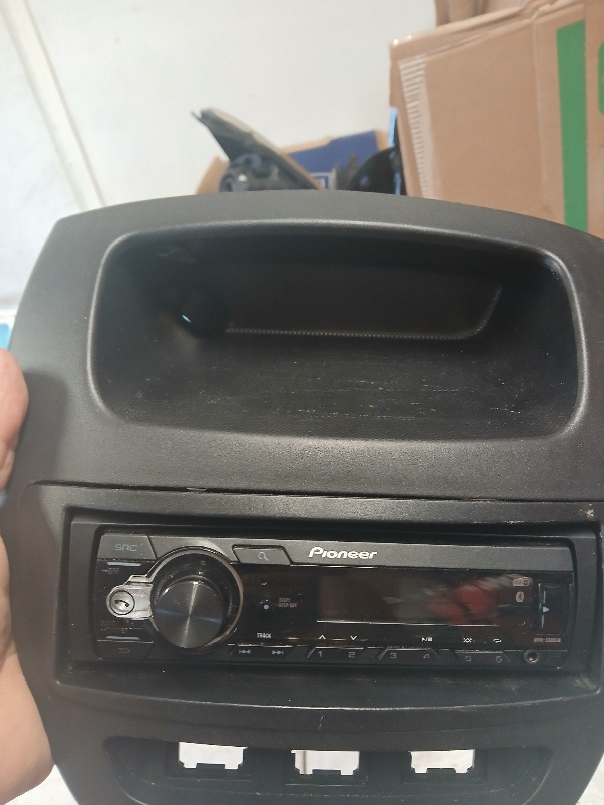 Pioneer MVH-330DAB Autoradio met DAB+ en Bluetooth, Auto diversen, Autoradio's, Ophalen, Gebruikt