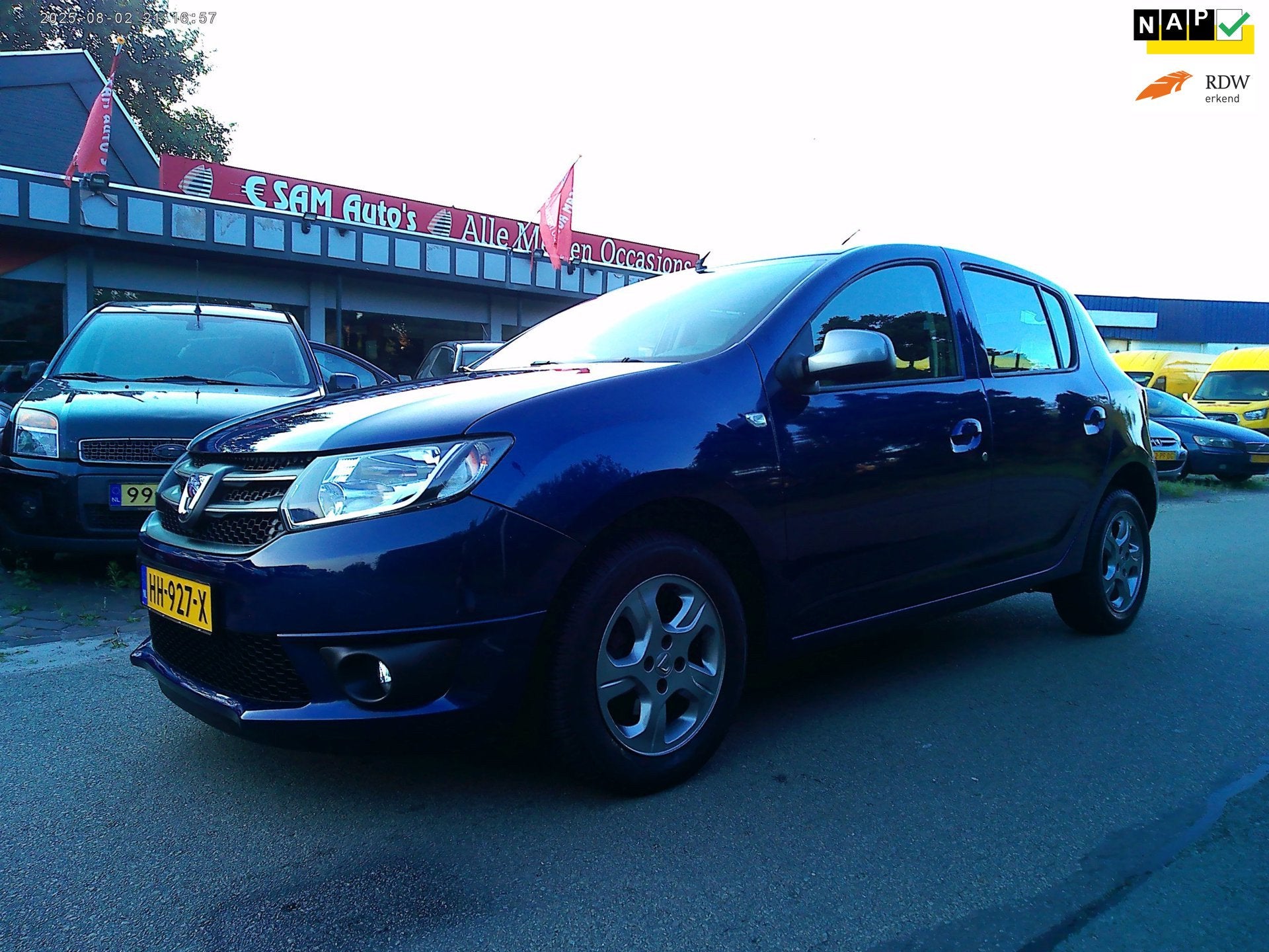 Dacia Sandero 0.9 TCe 10th Anniversary (2015 +Airco), Voorwielaandrijving, 898 cc, Gebruikt, 937 kg
