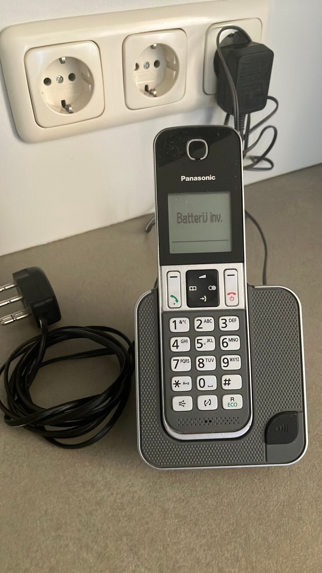Panasonic met losse hadset, Telecommunicatie, Ophalen, Gebruikt