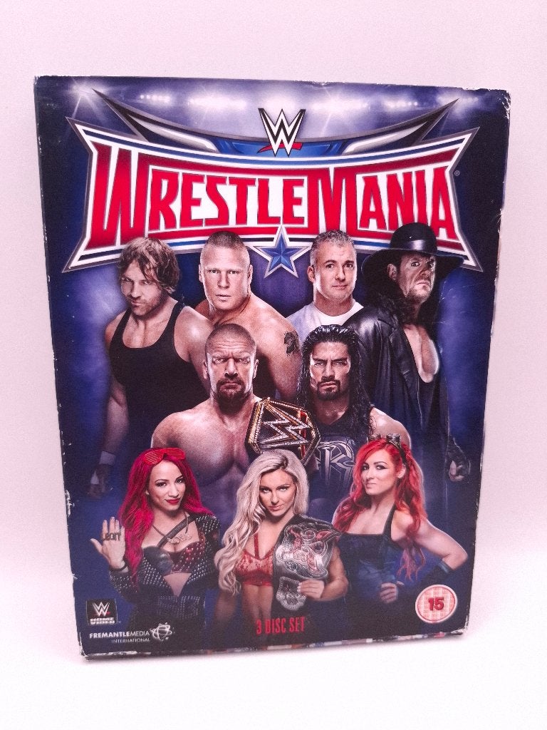 WWE Wrestlemania 2016 dvd, Vanaf 16 jaar, Overige typen, Engels, Ophalen of Verzenden