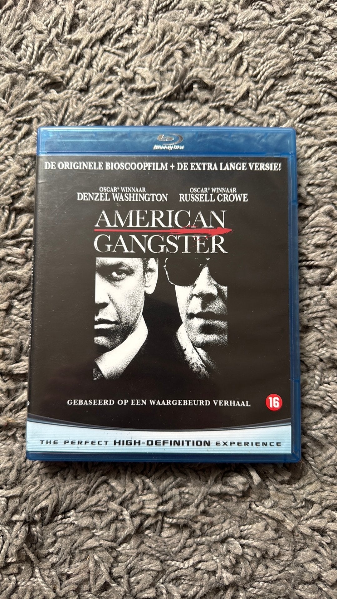 American gangster blu ray, Cd's en Dvd's, Blu-ray, Ophalen of Verzenden, Zo goed als nieuw