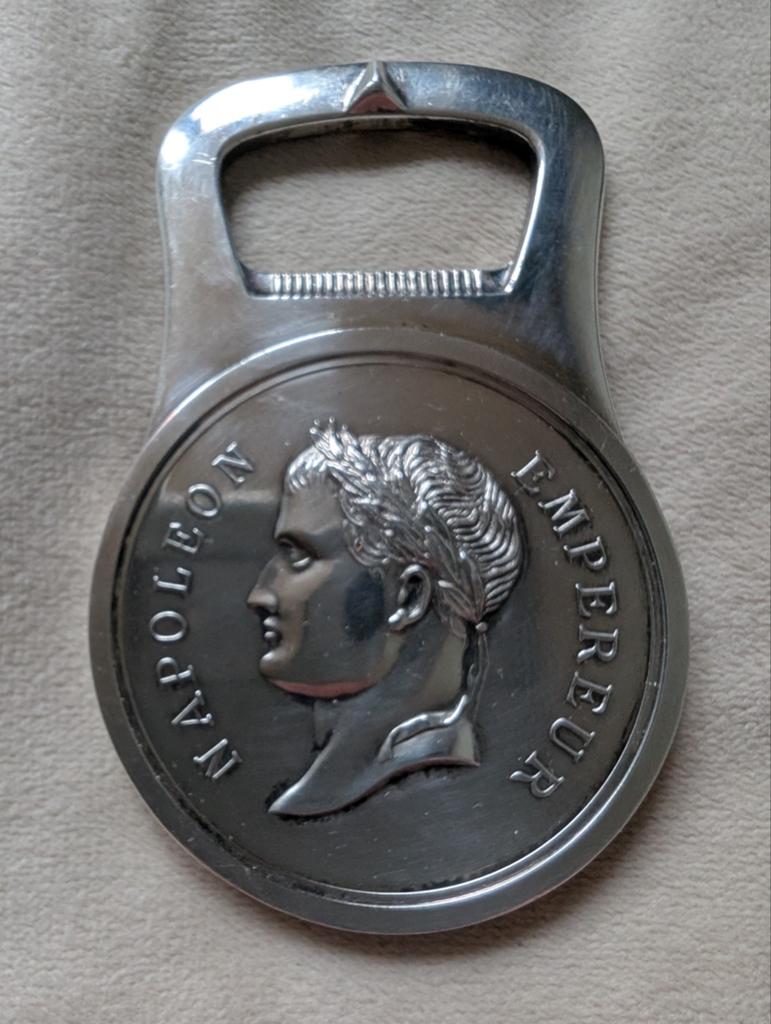 Flessen opener Napoleon, Cristofle, vintage, Ophalen of Verzenden