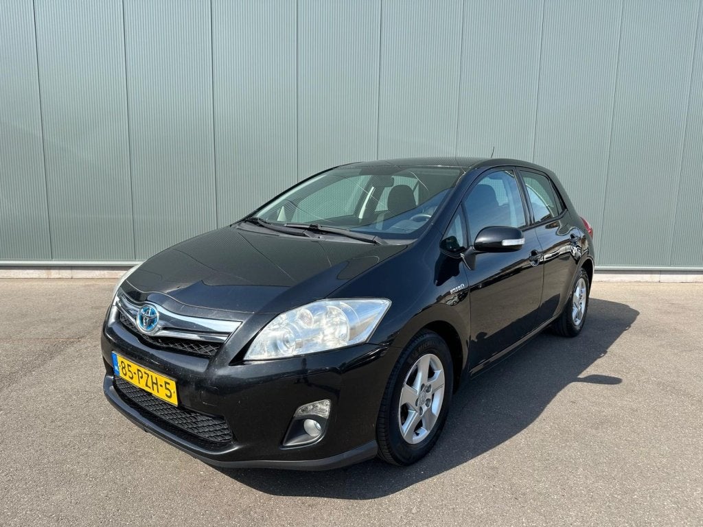 Toyota Auris 1.8 Full Hybrid Asp. (bj 2011, automaat), Auto's, Toyota, Euro 5, 4 cilinders, Zwart, Origineel Nederlands