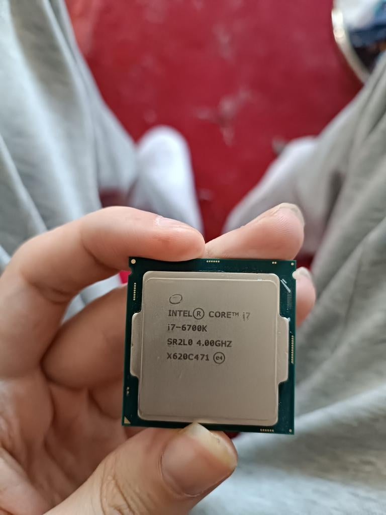 Intel Core i7-6700K 4C/8T CPU voor Socket 1151, Computers en Software, Processors, LGA 1151, Gebruikt, 4-core, Ophalen of Verzenden