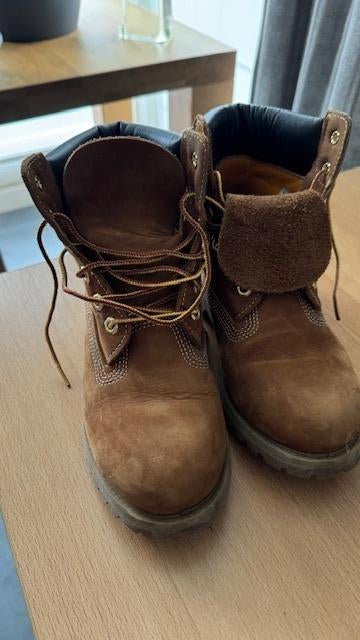 Timberland schoenen, Kleding | Dames, Schoenen, Ophalen, Bruin, Overige typen, Zo goed als nieuw