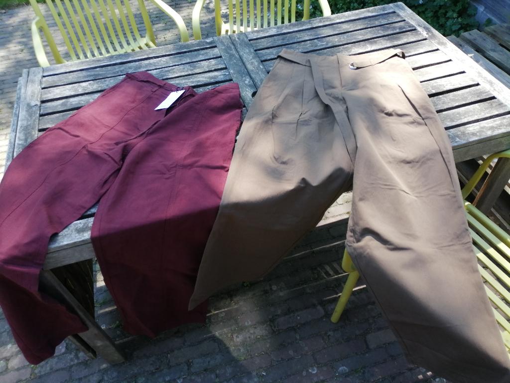 kleding Mango broeken linnen, Kleding | Dames, Broeken en Pantalons, Ophalen, Nieuw, Maat 38/40 (M), Lang