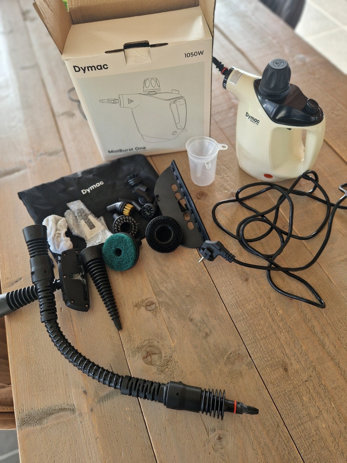 Dymac MistBurst One Stoomreiniger 1050W - Zo goed als nieuw, Ophalen, Zo goed als nieuw