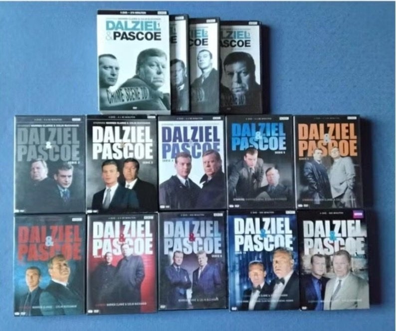 DVD Dalziel & Pascoe complete serie 1 t/m 11!, Vanaf 12 jaar, Ophalen, Zo goed als nieuw, Overige genres