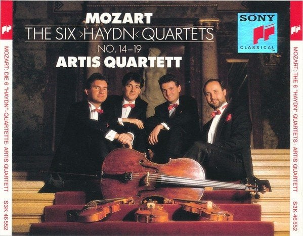 mozart the six haydn quartets, Verzenden, Classicisme, Zo goed als nieuw, Kamermuziek